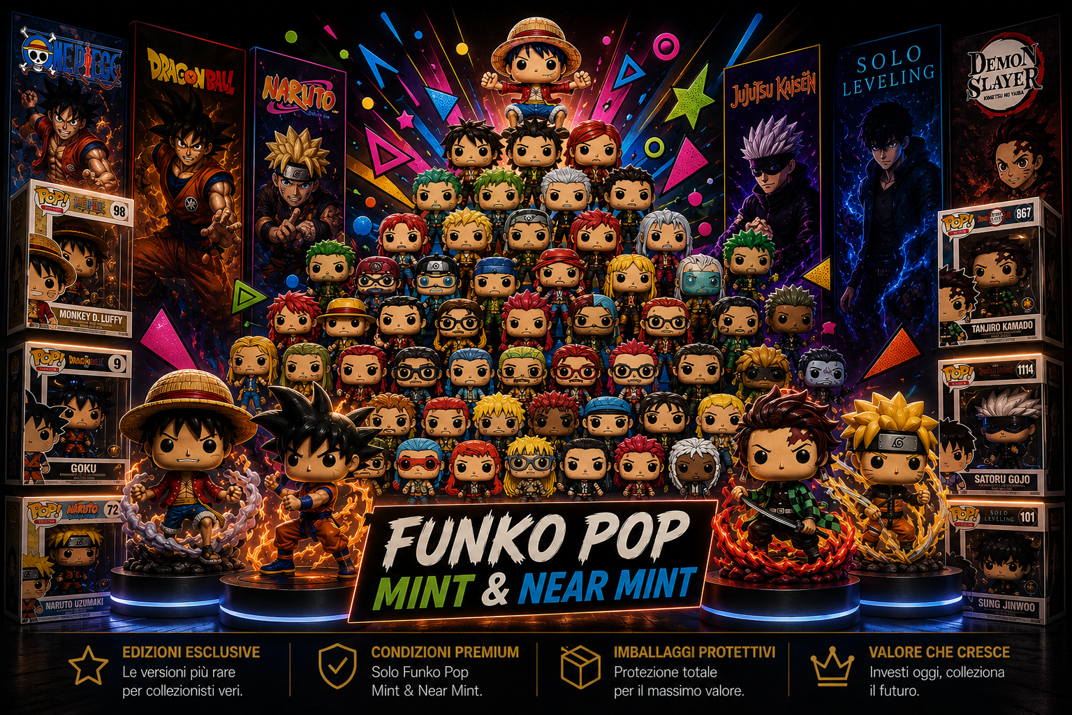 Funko Nuovi - Piramide Luffy