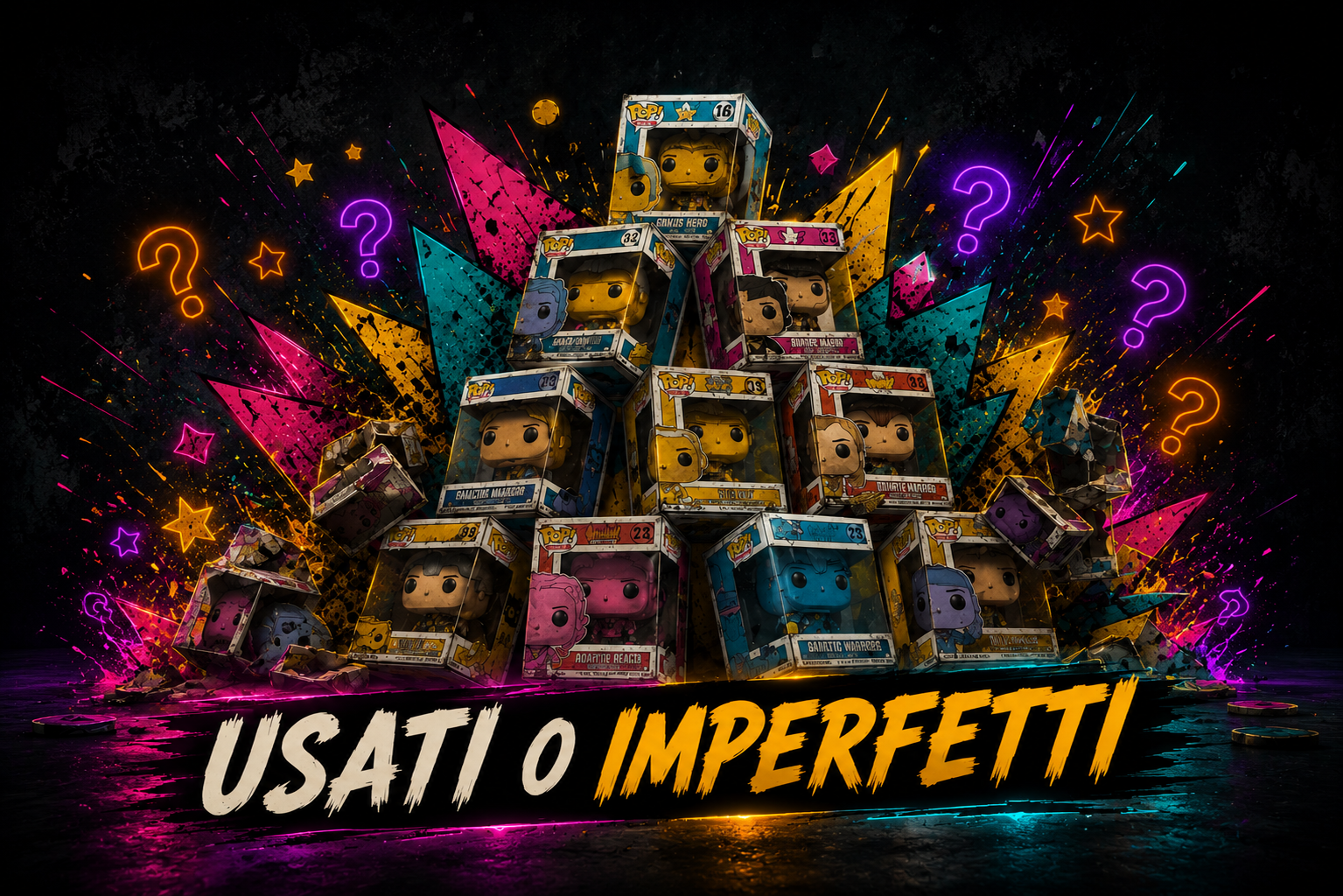 Funko Usati - Piramide che crolla