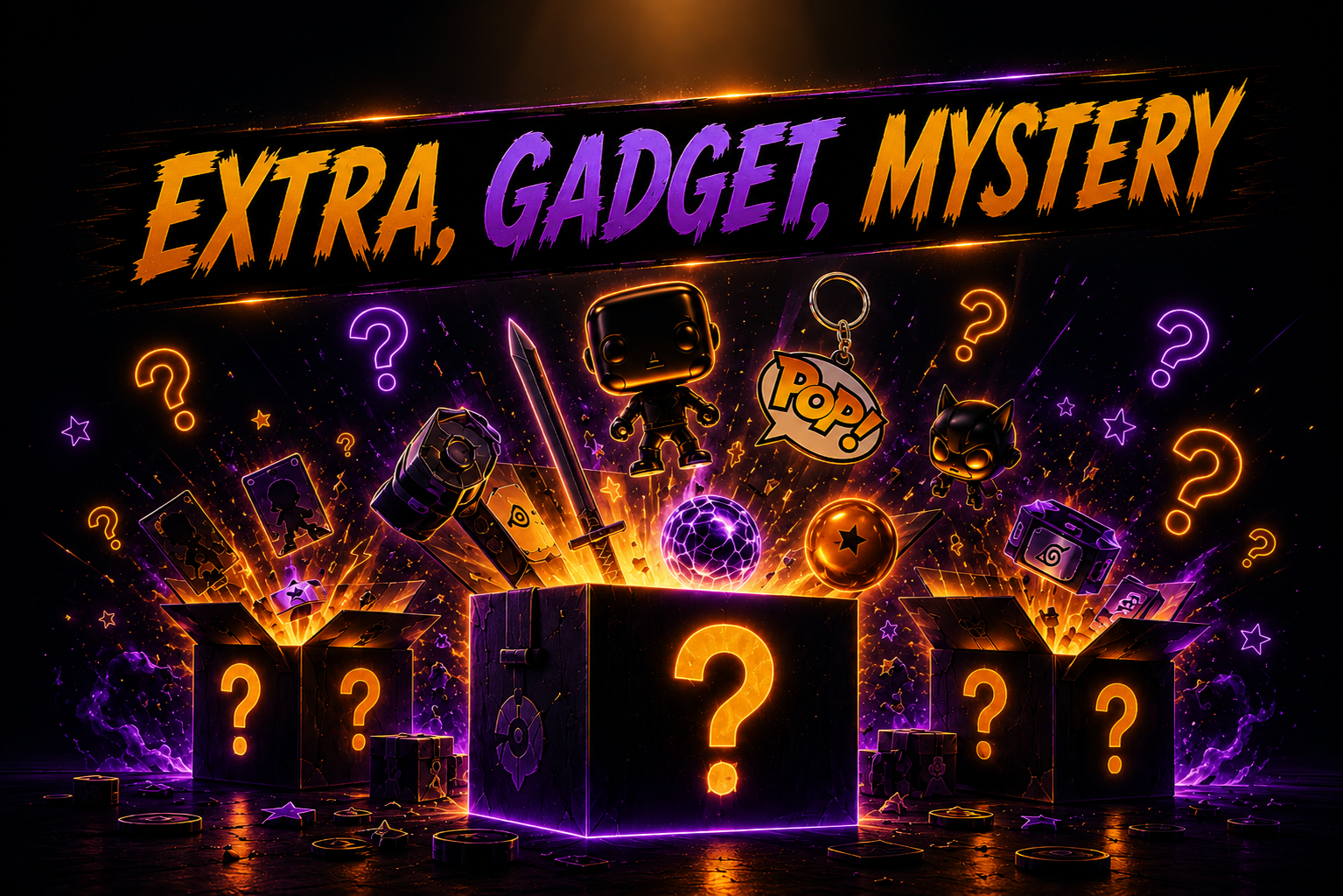 Mystery Box, Extra & Gadget - Clean