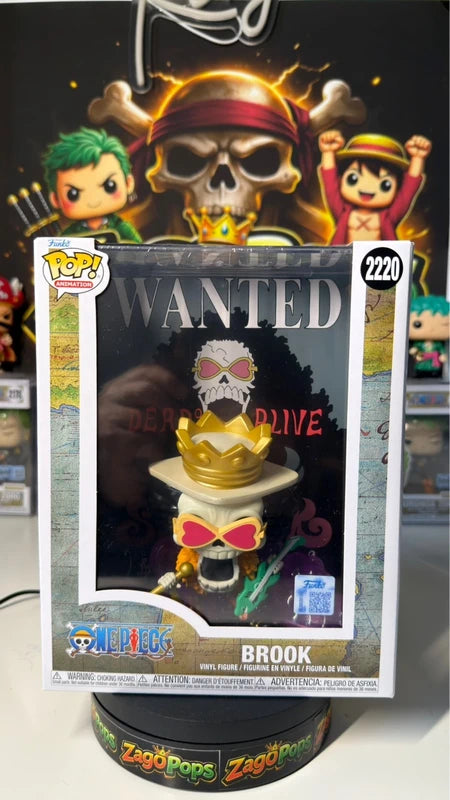 Funko Pop Brook Wanted 2220 One Piece