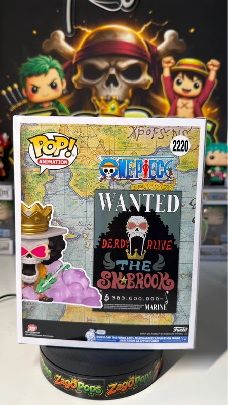 Funko Pop Brook Wanted 2220 One Piece