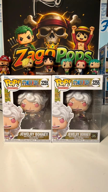 Funko Pop Bundle Jewerly Bonney 2255 Glow Chase One Piece
