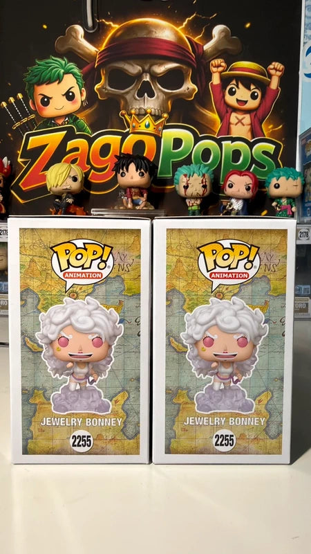 Funko Pop Bundle Jewerly Bonney 2255 Glow Chase One Piece