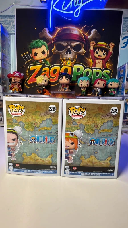 Funko Pop Bundle Bon Clay 2235 Chase ComicCon Napoli 26 One Piece