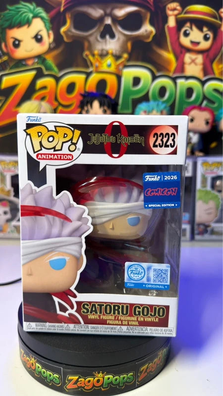 Funko Pop Satoru Gojo 2323 ComicCon Napoli 26 Jujutsu Kaisen