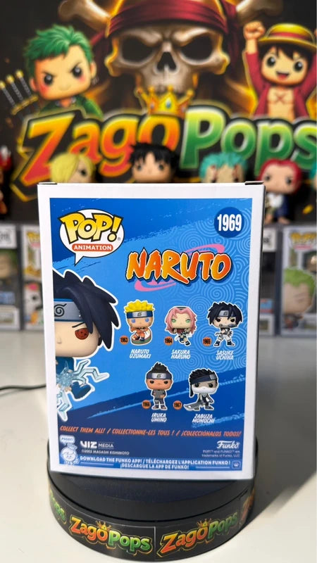 Funko Pop Sasuke Uchiha 1969 Glows in the Dark Naruto