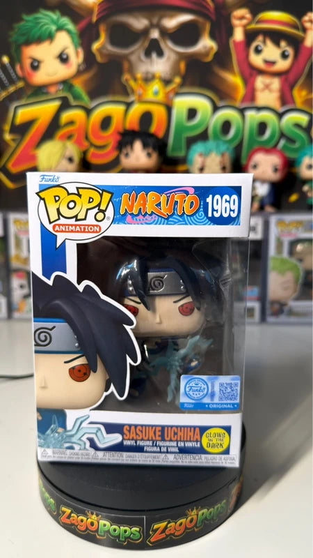 Funko Pop Sasuke Uchiha 1969 Glows in the Dark Naruto