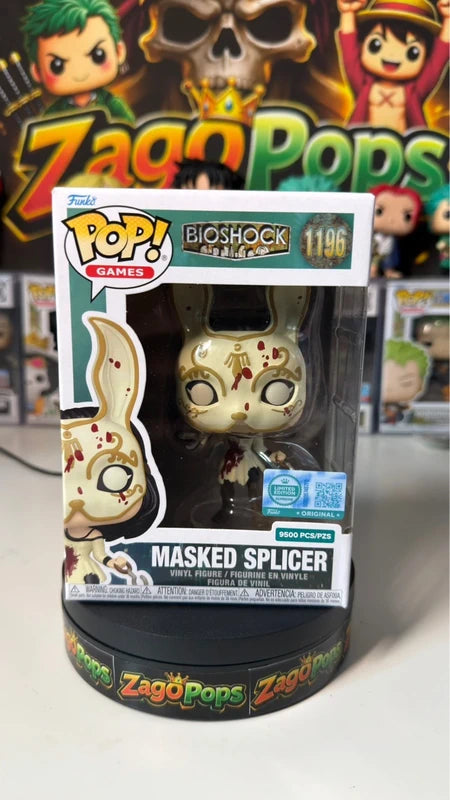 Funko Pop Masked Plicer 1196 Bioshock Limited Edition 9500pcs