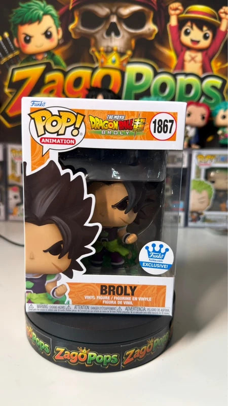 Funko Pop Broly 1867 Exclusive Dragon Ball