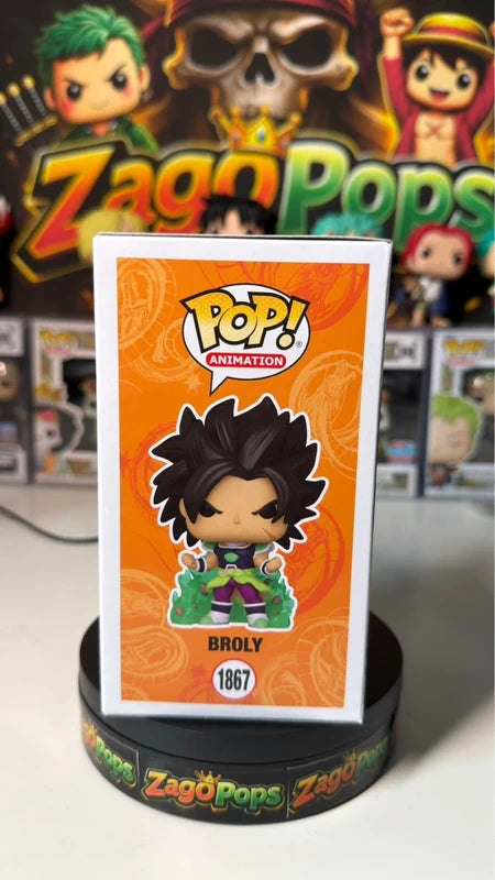 Funko Pop Broly 1867 Exclusive Dragon Ball