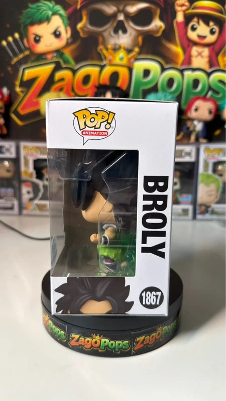 Funko Pop Broly 1867 Exclusive Dragon Ball