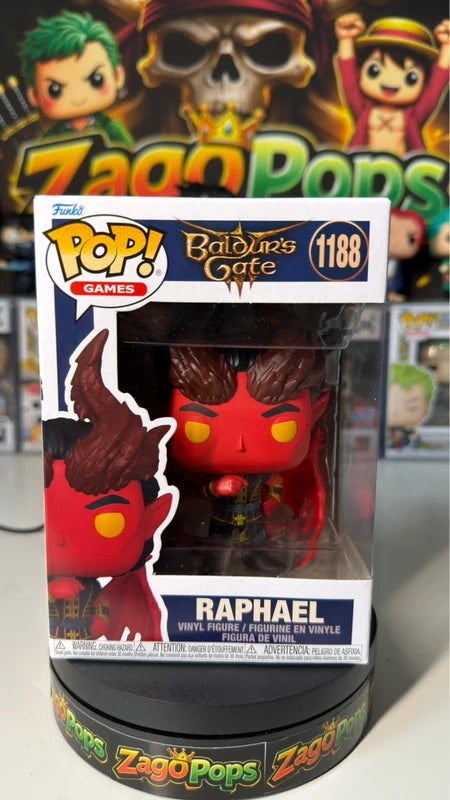 Funko Pop Raphael 1188 Baldurs Gate