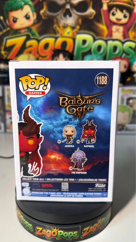 Funko Pop Raphael 1188 Baldurs Gate