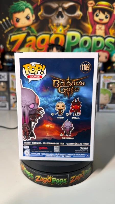 Funko Pop The Emperor 1189 Baldurs Gate