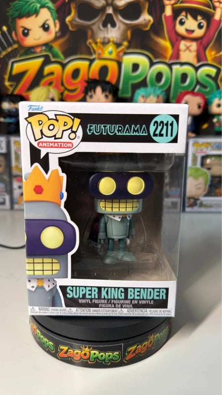 Funko Pop Super King Bender 2211 Futurama