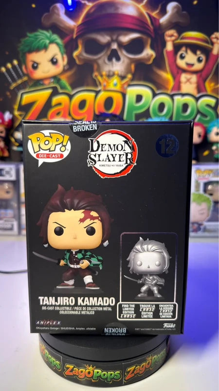 Funko Pop Tanjiro Kamado 12 Die Cast Demon Slayer