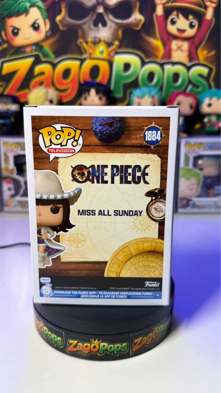 Funko Pop Miss All Sunday 1884 One Piece Netflix