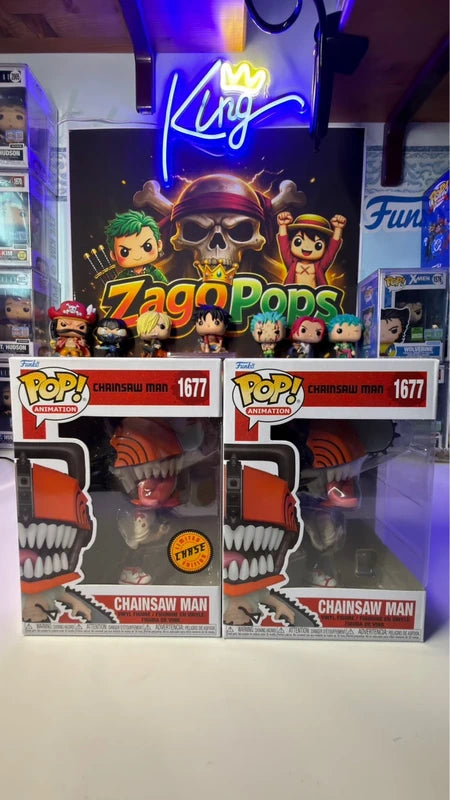 Funko Pop Bundle Chainsaw Man 1677 Chase