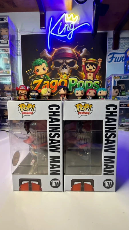 Funko Pop Bundle Chainsaw Man 1677 Chase