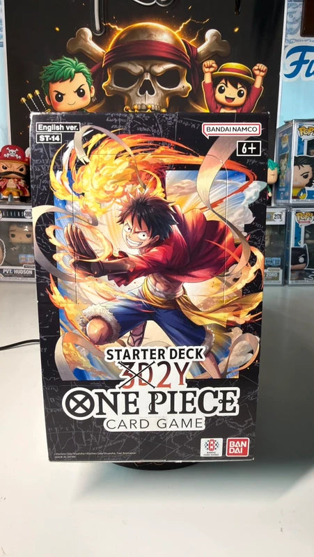 Card Game TCG One Piece Starter Deck 3D2Y ST 14 ENG