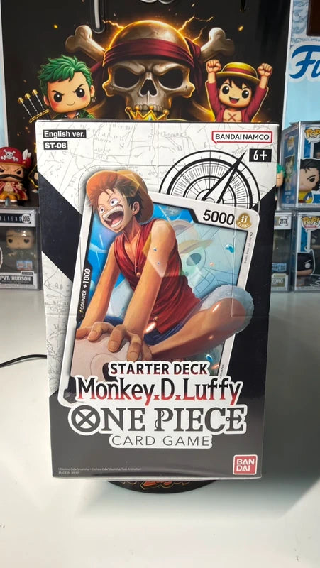 Card Game TCG One Piece Starter Deck Monkey D Luffy ST 08 ENG