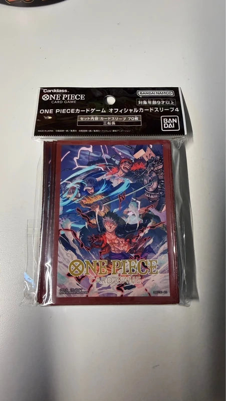 Card Game TCG One Piece Official Card Sleeves Luffy Law Kid Japanese