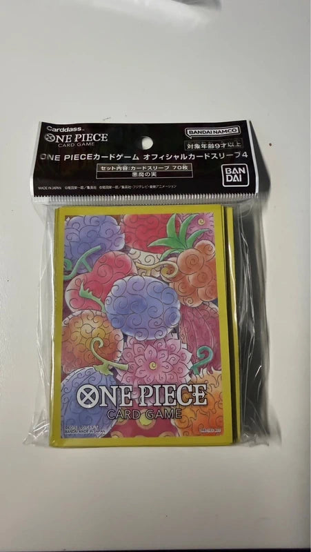 Card Game TCG One Piece Official Card Sleeves Devil Fruit Japanese