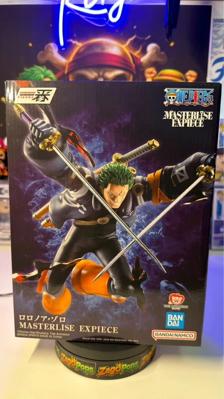 Action Figure Zoro One Piece Masterlise Expiece Bandai Namco