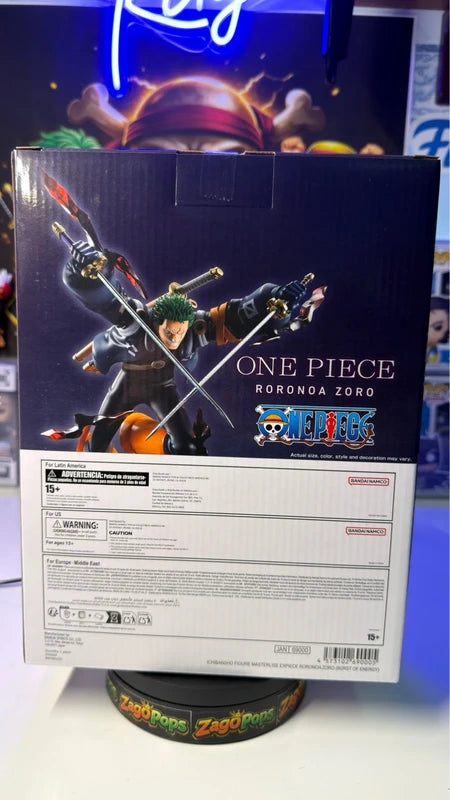 Action Figure Zoro One Piece Masterlise Expiece Bandai Namco
