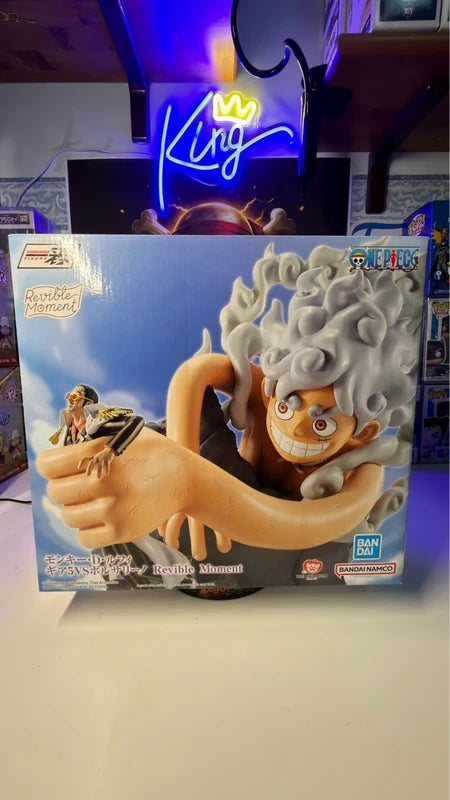 Action Figure Luffy vs Borsalino One Piece Revible Moment Banda Namco