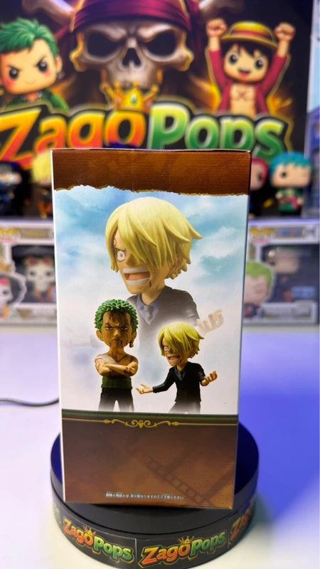 Action Figure One Piece WCF Roronoa Zoro & Sanji Banpresto Bandai Japan