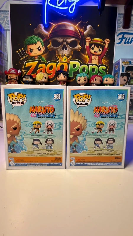 Funko Pop Bundle AY (4TH Raikage) 2098 Glow Chase Chalise Exclusive Naruto