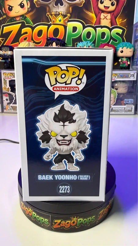 Funko Pop Baek Yoonho 2273 Chalice Exclusive Solo Leveling