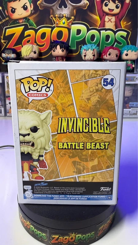 Funko Pop Battle Beast 54 Chalice Exclusive Invincible