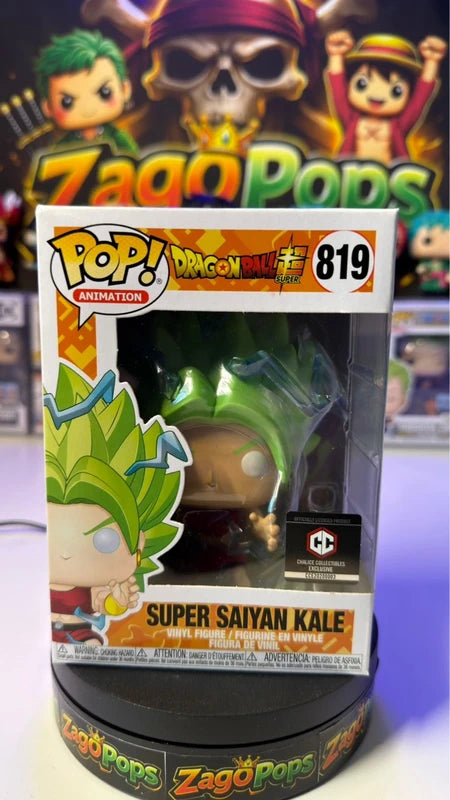 Funko Pop Super Saiyan Kale 819 Chalice Exclusive Dragon Ball