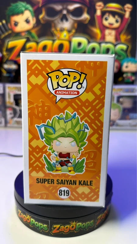 Funko Pop Super Saiyan Kale 819 Chalice Exclusive Dragon Ball