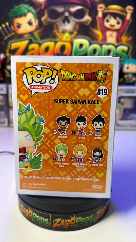 Funko Pop Super Saiyan Kale 819 Chalice Exclusive Dragon Ball
