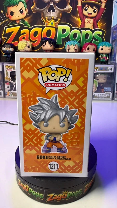 Funko Pop Goku Ultra Instinct 1211 Fall Convention 22 Dragon Ball