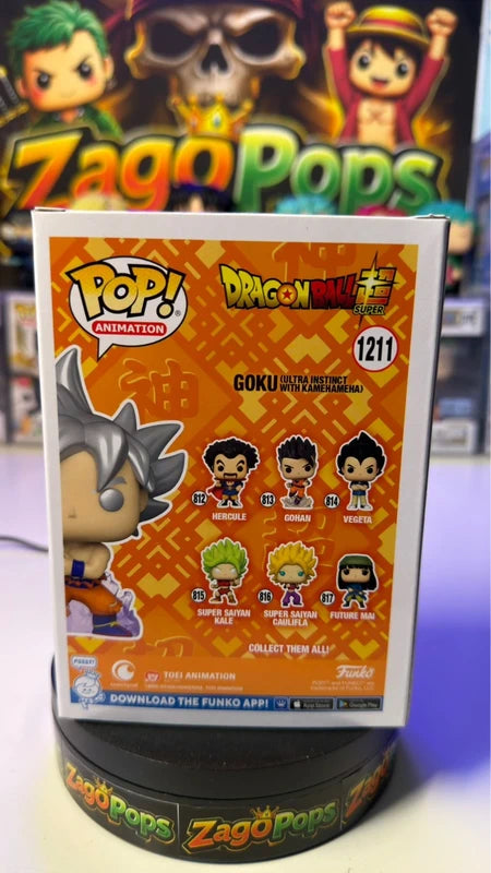 Funko Pop Goku Ultra Instinct 1211 Fall Convention 22 Dragon Ball