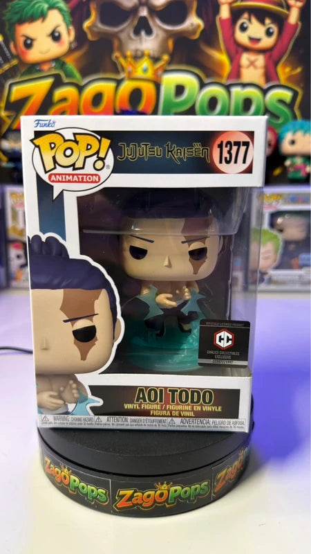 Funko Pop Aoi Todo 1377 Chalise Exclusive Jujutsu Kaisen