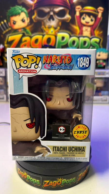 Funko Pop Itachi Uchiha 1849 Chase Chalice Exclusive Naruto