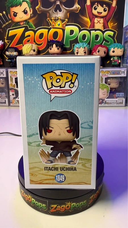 Funko Pop Itachi Uchiha 1849 Chase Chalice Exclusive Naruto