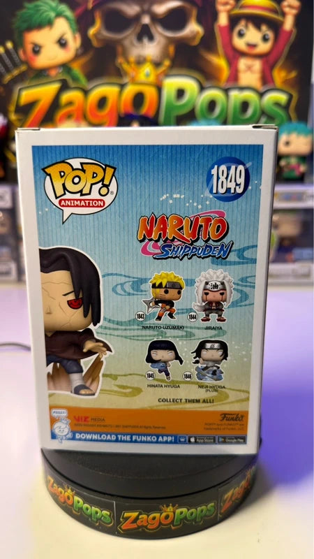 Funko Pop Itachi Uchiha 1849 Chase Chalice Exclusive Naruto