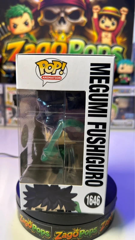 Funko Pop Megumi Fushiguro 1646 Glow Chase Chalise Exclusive Jujutsu Kaisen