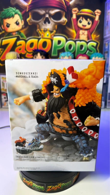 Action Figure Banpresto Marshall D. Teach Blackbeard One Piece Senkouzekkei