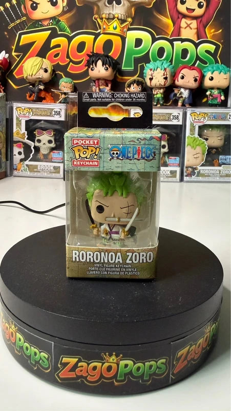 Pocket Pop Keychain Zoro One Piece Portachiavi