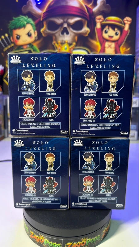 Funko Minis Solo Leveling Bundle completo!Igris Jinwoo