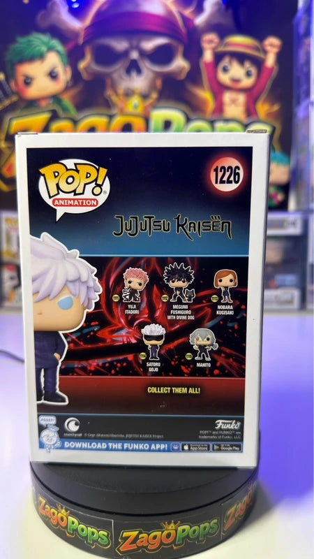 Funko Pop Satoru Gojo 1226 Jujutsu Kaisen Wondercon 2023 Limited Edition