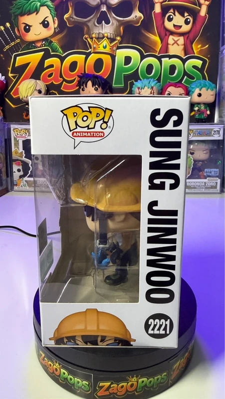 Funko Pop Sung Jinwoo 2221 Chalise Exclusive Limited Edition 9500pcs Solo Leveling