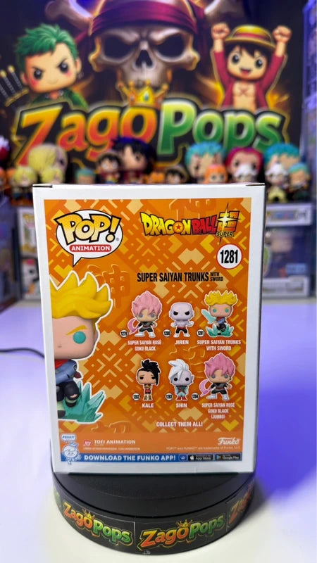 Funko Pop Super Saiyan Trunks 1281 Dragon Ball